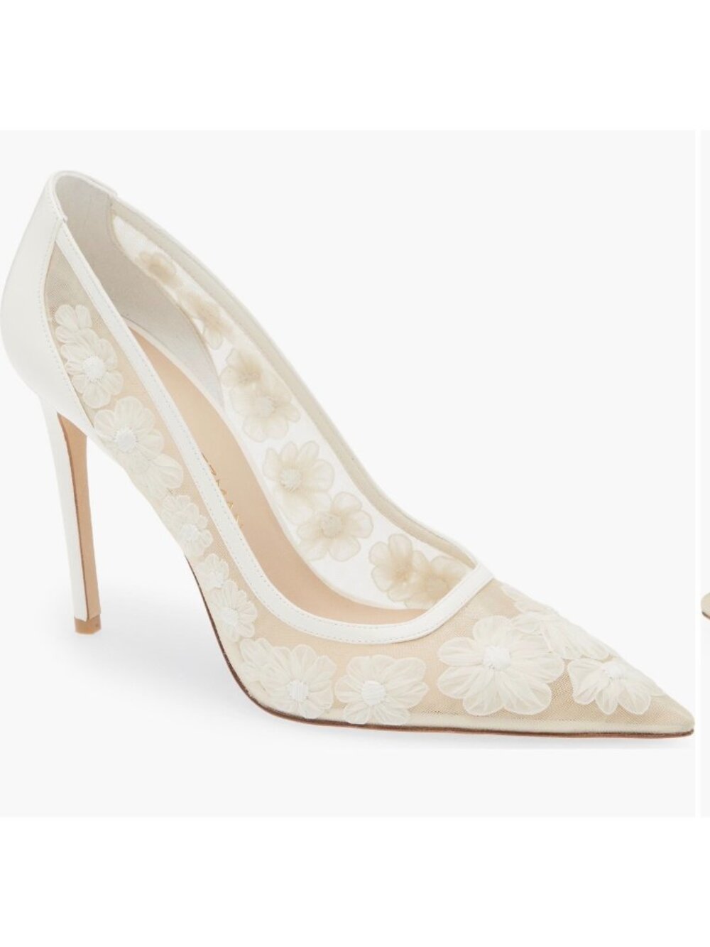 Stuart Weitzman Stuart Power 100 cream Pump heels size 8.5
